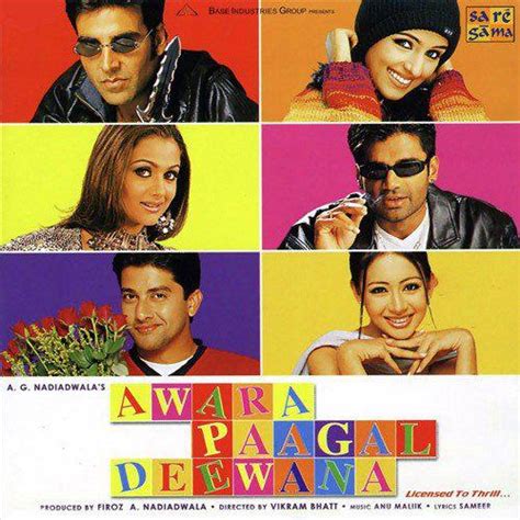 Awara Paagal Deewana Mp3 Song - Anu Malik 2002 Mp3 Songs Free Download