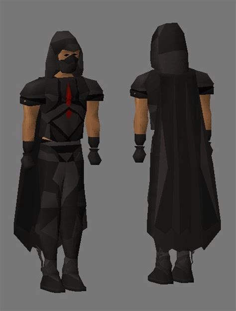 OSRS Full Graceful Outfit (Black) : 2007scape