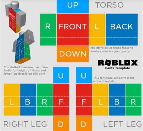 Схема штанов для роблокс - Cheat-Game.ru