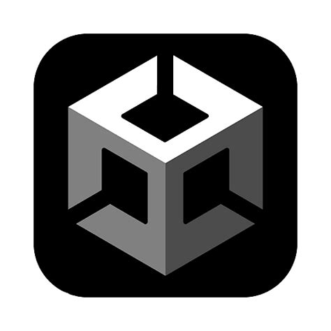 Unity black app logo transparent PNG - StickPNG