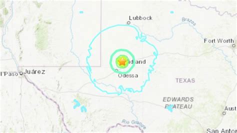 Texas hit by 5.3 magnitude earthquake near Midland and Odessa in ...