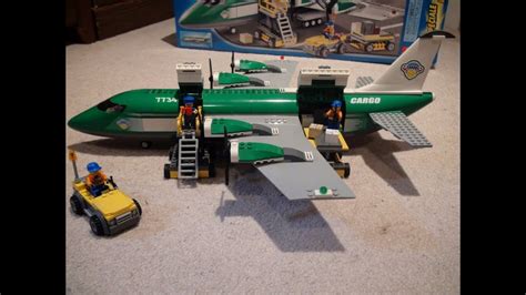 Lego Review: Lego City Cargo Plane 7734 - YouTube