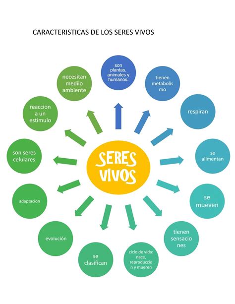 caracteristicas de los seres vivos by Sarahi Ramirez - Issuu