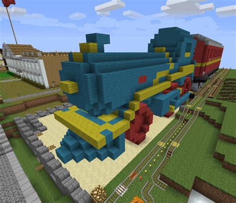 Steam train Minecraft Project