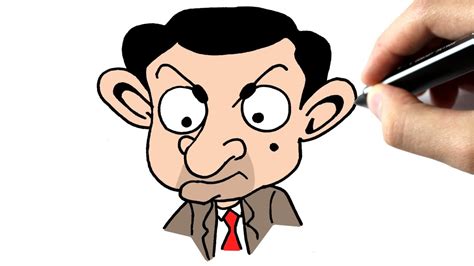 How to draw Mr Bean and Teddy Cartoon | Learn Drawing for Kids - YouTube