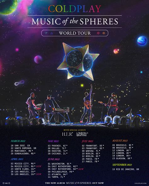 Music of the Spheres World Tour | Coldpedia, the Coldplay Wiki | Fandom