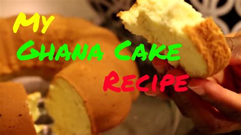 Ghana Delicacies Part 1: Cake | Pound Cake | Sponge Cake - YouTube