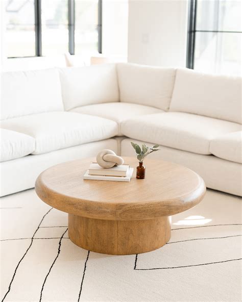 25 Best Round Wood Coffee Tables You Will Love! - VIV & TIM