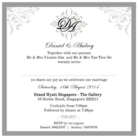 [Sponsored] Wedding Invitation Cards By The Card Room Singapore ...