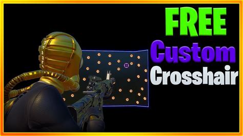 HOW To Get CUSTOM CROSSHAIR/RETICLE On Fortnite | Fortnite How To Get ...