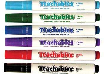 Teachables Whiteboard Markers Assorted Pk 12 - MTA Catalogue