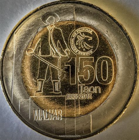 Miguel Malvar in a ten peso commemorative coin. : Philippines