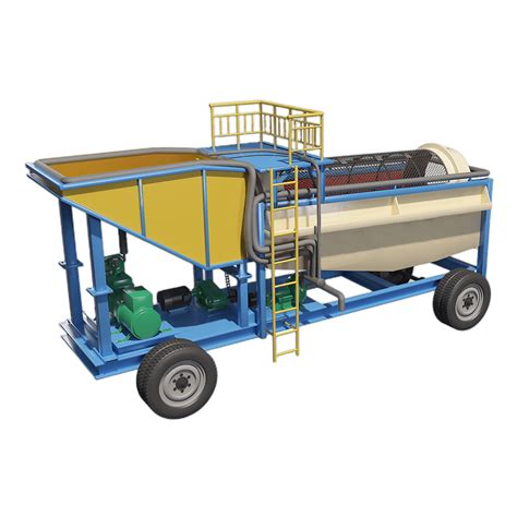 Portable Trommel Screen - JXSC Machinery