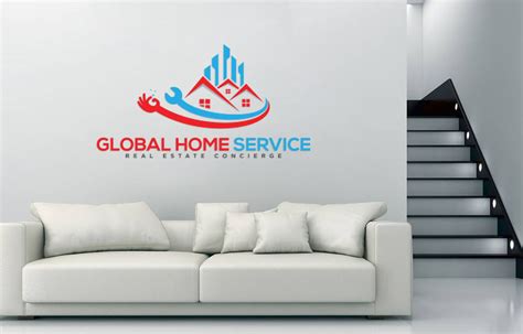 Global Home Service - Logo Design on Behance