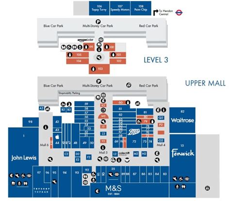 Centre Map - Brent Cross