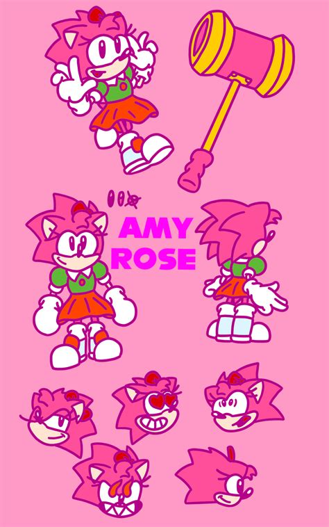 Amy Rose : r/SonicTheHedgehog