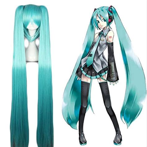 vocaloid cosplay wig hatsune miku costume play wigs halloween party ...