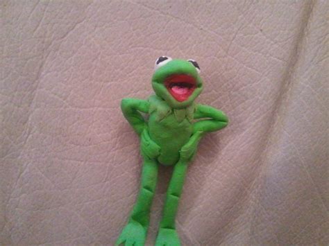 Kermit :D · A Clay Frog · Creation by Hdoddles