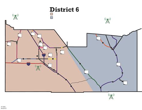 District 6 Map Diagram | Quizlet