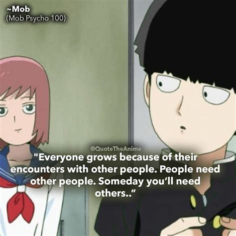 11+ Motivational Mob Psycho 100 Quotes (With images) | Mob psycho manga ...