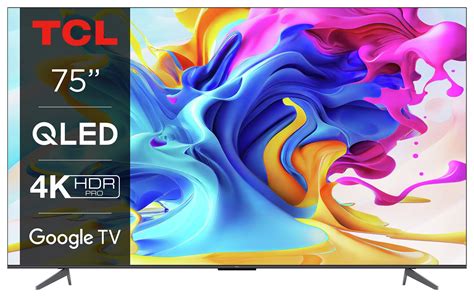 Tcl 75 inch 75c645k smart 4k ultra hd hdr qled android tv – Artofit