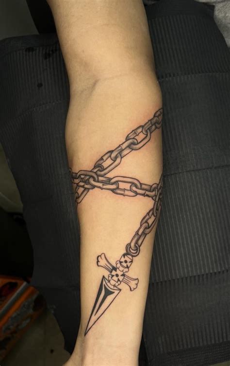 Kurapika chains tattoo : r/HunterXHunter