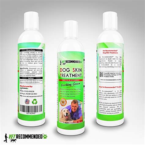 Vet Recommended Dog Dry Skin Treatment - Helps Dog Hair Loss Regrowth ...