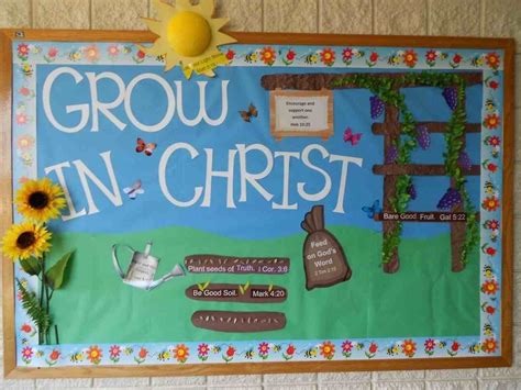 10 Beautiful Spring Church Bulletin Board Ideas 2024