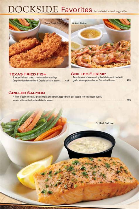 Texas Roadhouse Menu | ClickTheCity Food & Drink