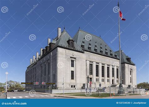 Supreme Court of Canada Building Stock Photo - Image of canadian, clear ...