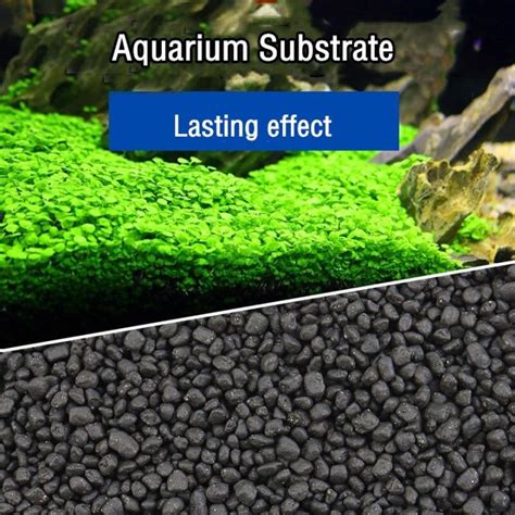 500G Planted Aquarium Soil Substrate Fertilizer Natural Clay Gravel For ...