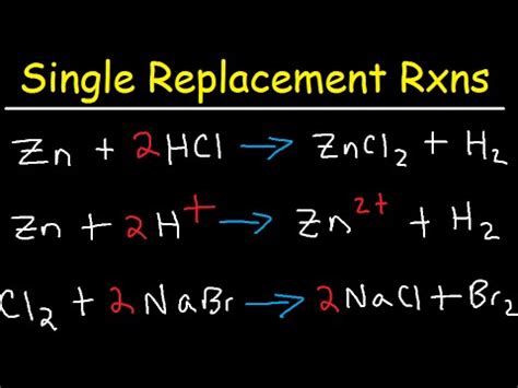 Wonderful Single Displacement Net Ionic Equation Gravitation Class 9 ...