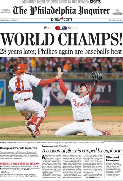 The Phillies’ 2008 World Series championship: Tell us what you remember ...