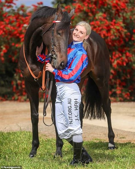 Female jockey, 25, is the toast of Australian racing after riding 100 ...