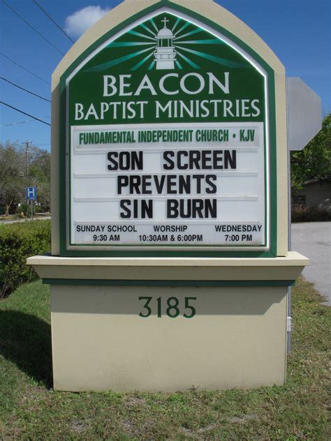 Funny Church Signs - Beliefnet.com