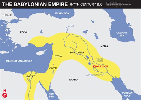 Babylonian Empire map | VISUAL UNIT