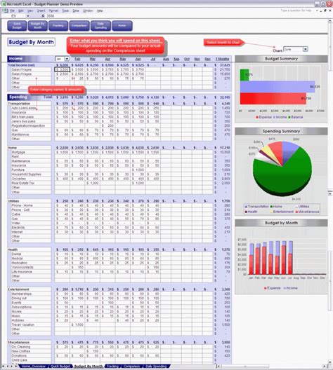 Household Budget Calculator Spreadsheet — db-excel.com