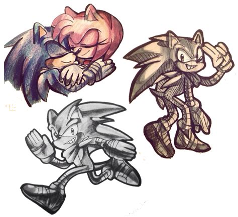 Sonic Sketches by ProBOOM on DeviantArt