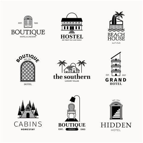 Hotel Logo, Hotel Branding, Luxury Branding, Villa, Logo Luxe, Thermal ...