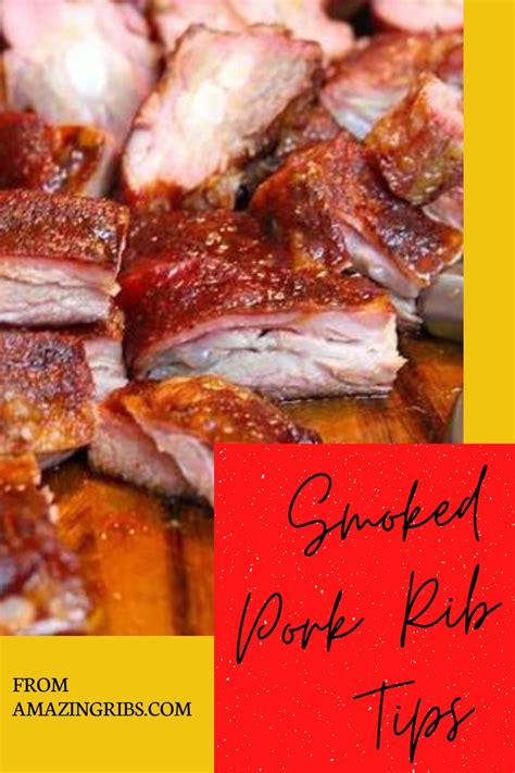 Smoked Pork Rib Tips Are The Best Treats, No Tricks | Recipe | Smoked ...