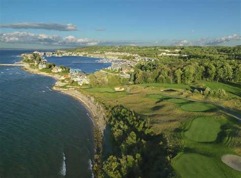 The Links/Quarry at Bay Harbor Golf Club in Bay Harbor, Michigan, USA ...