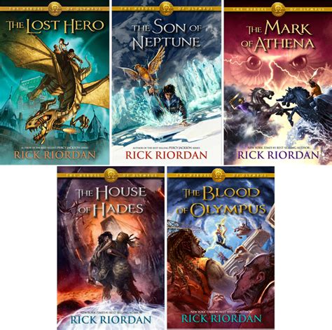 Cindy's Almanac of Good Tales: The Heroes of Olympus series by Rick Riordan