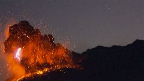 Japan’s Mount Sakurajima Volcano Erupts in a Striking Display, Sparks ...