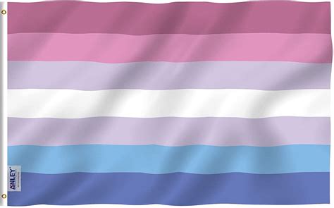 Anley Fly Breeze 3x5 Foot Bigender Pride Flag -Bi Gender LGBT Flags ...