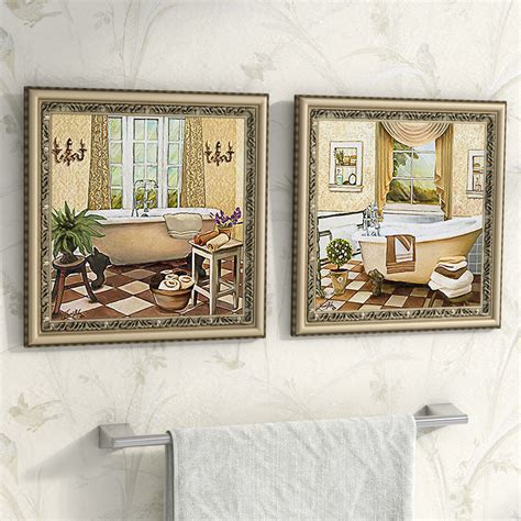 Framed Bathroom Wall Art | Eqazadiv Home Design