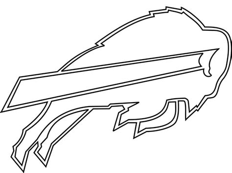 Buffalo Bills Logo coloring page - Download, Print or Color Online for Free