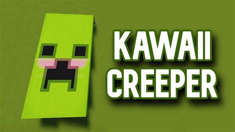 BLUSHING CREEPER Banner Tutorial! uwu - YouTube