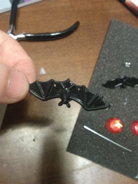 Simple Gothic Bat Earrings · How To Make A Stud Earring · Jewelry ...