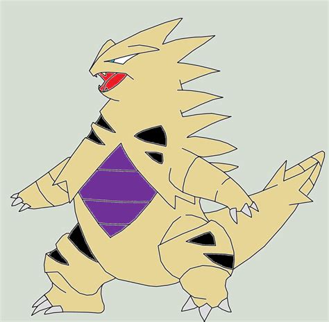 Shiny Tyranitar by Artrookie--yup on DeviantArt