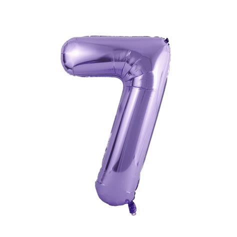 Purple Number Balloons (40 Inch) | Balloon Party Singapore